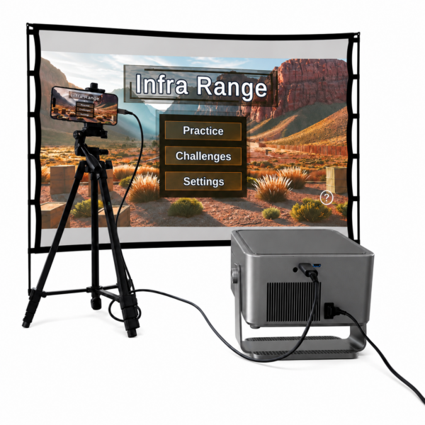 DemoPlain Infra Range Complete Infrared Dry Fire Starter Kit